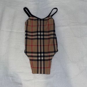 Authentic Burberry swimsuit 6m